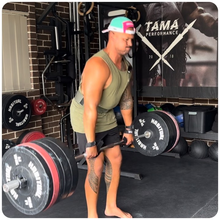 Trap bar deadlift at TP